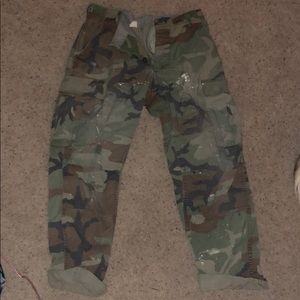 Camo pants